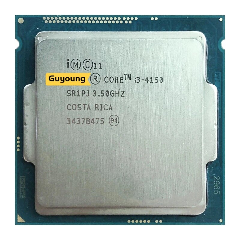 Lõi i3 4150 i3-4150 3.5 ghz lõi kép quad-thread bộ xử lý cpu 3m 54w lga 1150
