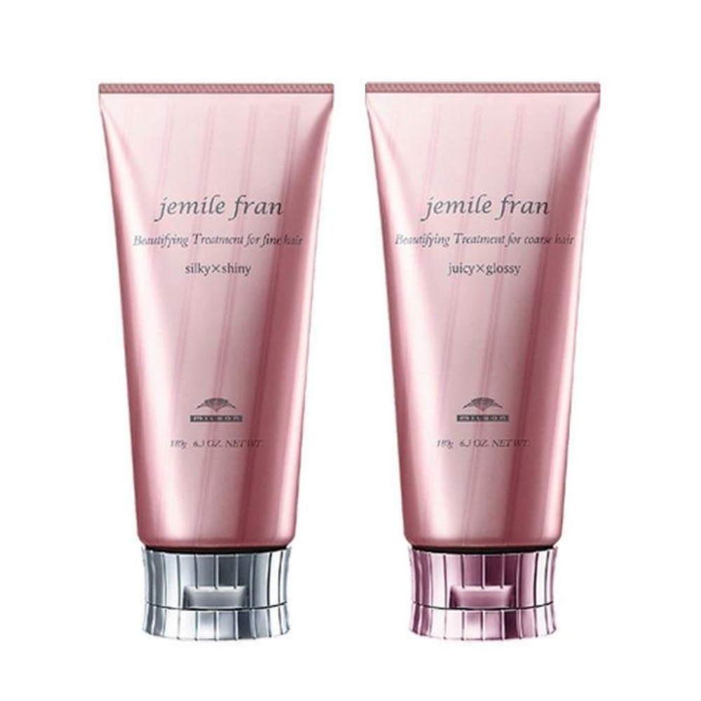 Milbon Jemile Fran Treatment Silky x Shiny / Juicy x Glossy (180g) ราคา 912 บาท*ส่งฟรี