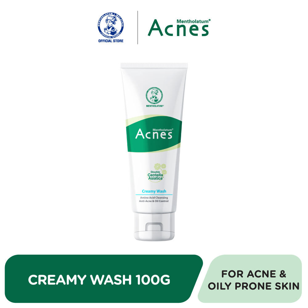 Gambar Mentholatum Acnes Creamy Wash 100g