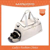 MATEYOYO Travel Bag Fitness Bag Dry and Wet Separation Compartment Outdoor Sports Unisex Bag Sling Bag Gym Dry Wet Separation Training Sports Sling Portable Travel Yoga Swimming Fitness Bag