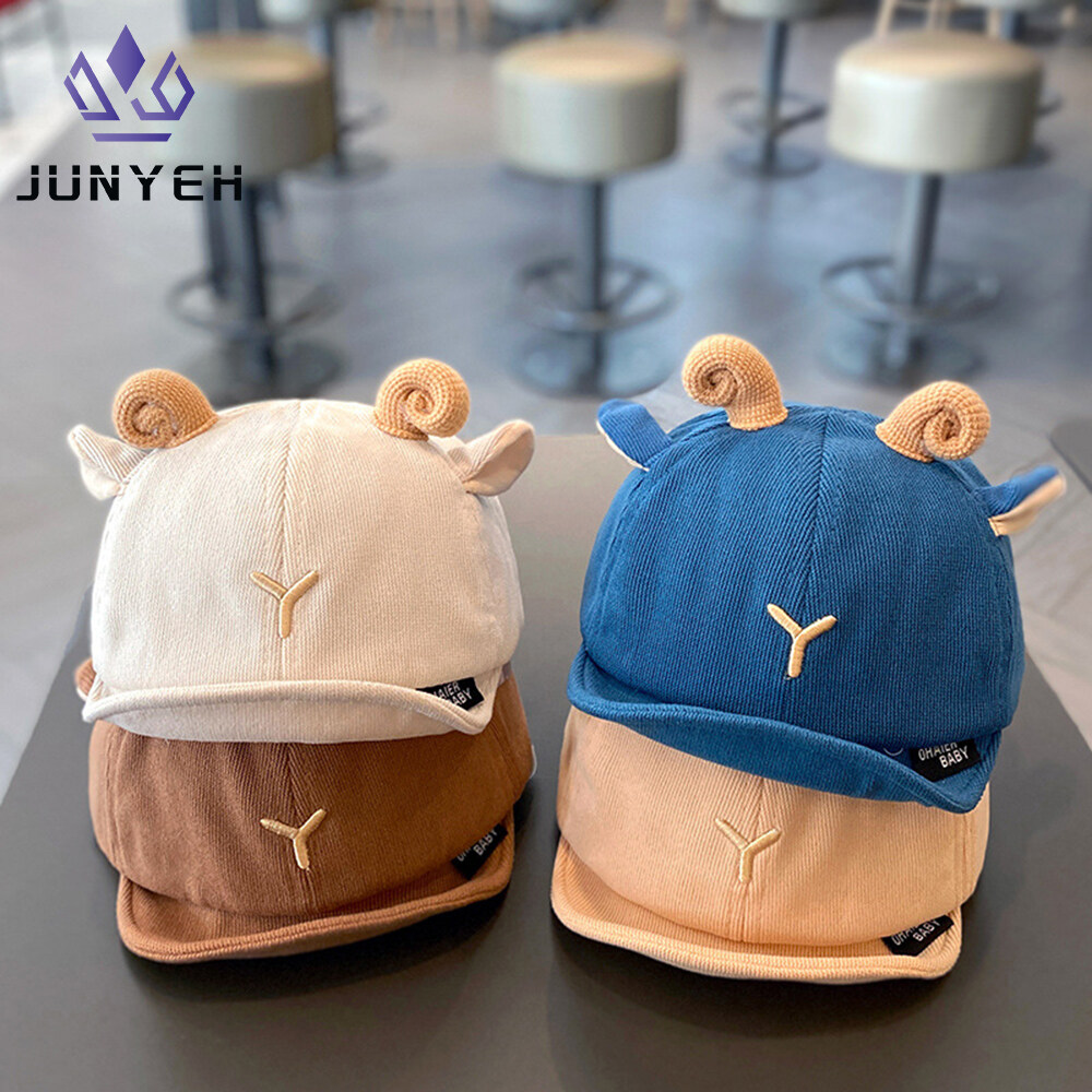 Baby Peaked Hats Spring and Autumn Korean Style Super Cute Soft Eaf Boys