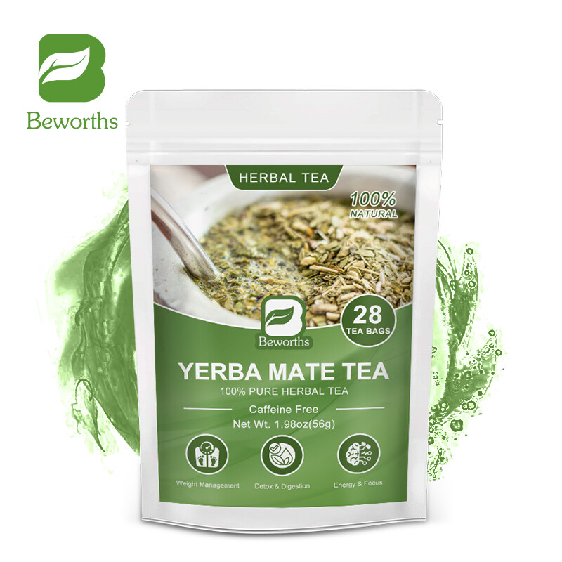 BEWORTHS Trà Yerba Mate giàu dinh dưỡng, tăng cường năng lượng, hỗ trợ sức khỏe tim mạch, cải thiện hệ tiêu hóa, kiểm soát cân nặng