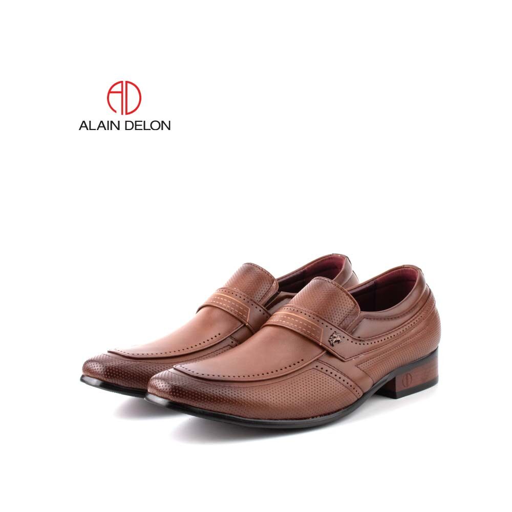 ALAIN DELON Men's Shoes -PU Leather-202300-NI1-3P-BROWN-Business