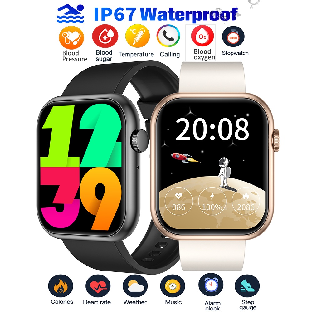 QX7 Pro Smart Watch Blood Glucose Sugar Blood Pressure Monitoring Smartwatch Bluetooth Call For Men Women Bracelet VS F57L ราคา 785 บาท*ส่งฟรี