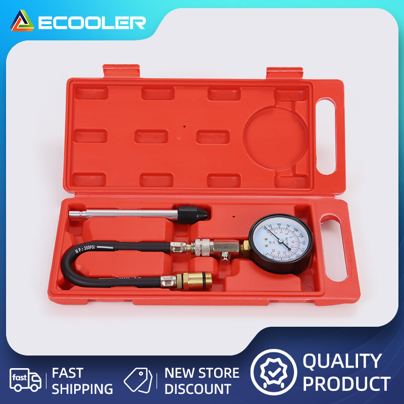 Ô Tô Xi Lanh Đo Bộ test Xăng Động Cơ Độc Đáo Bộ kiểm tra áp suất Thiết Lập Máy chạy bằng xăng Xi Lanh Máy Nén Đồng hồ đo