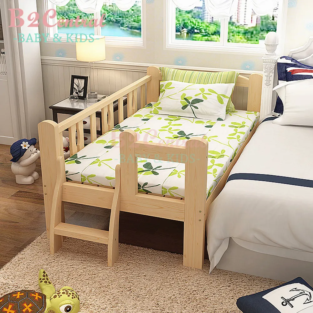 Katil Bayi Easel Wooden Baby Bed Baby Cot Attached To Parents Bed With Staircase Lazada