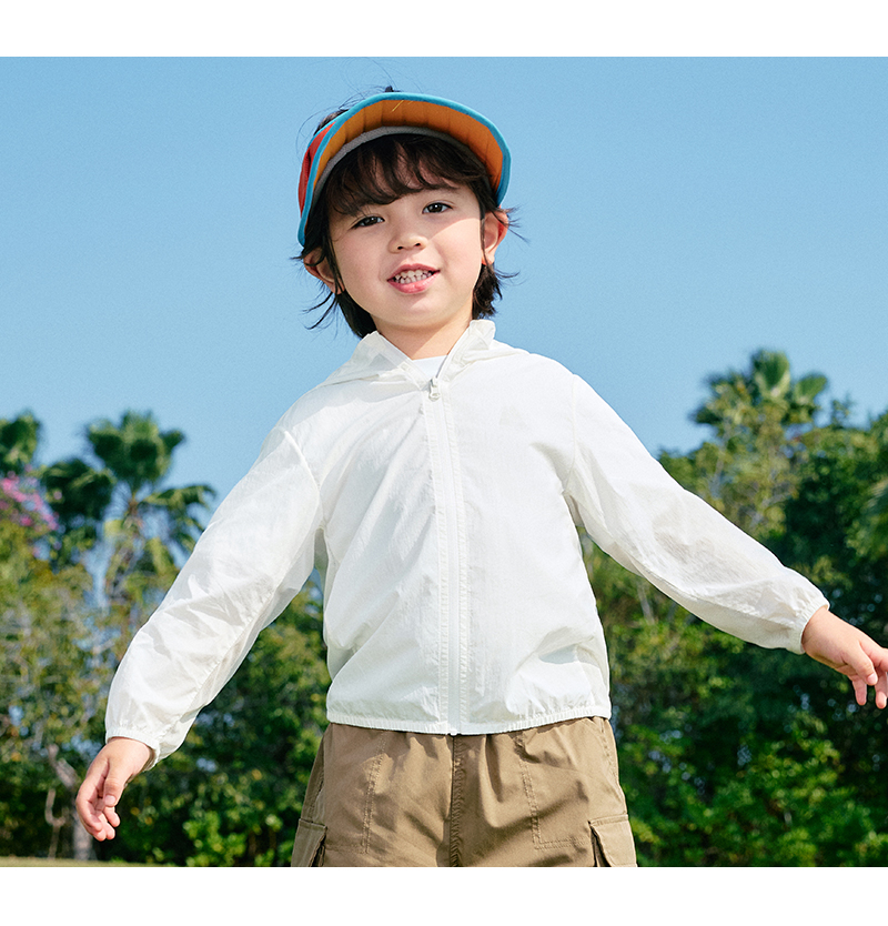 balabala Children Clothing Boy Girl 2025 Summer Thin Coolskin Cool Coat · v2