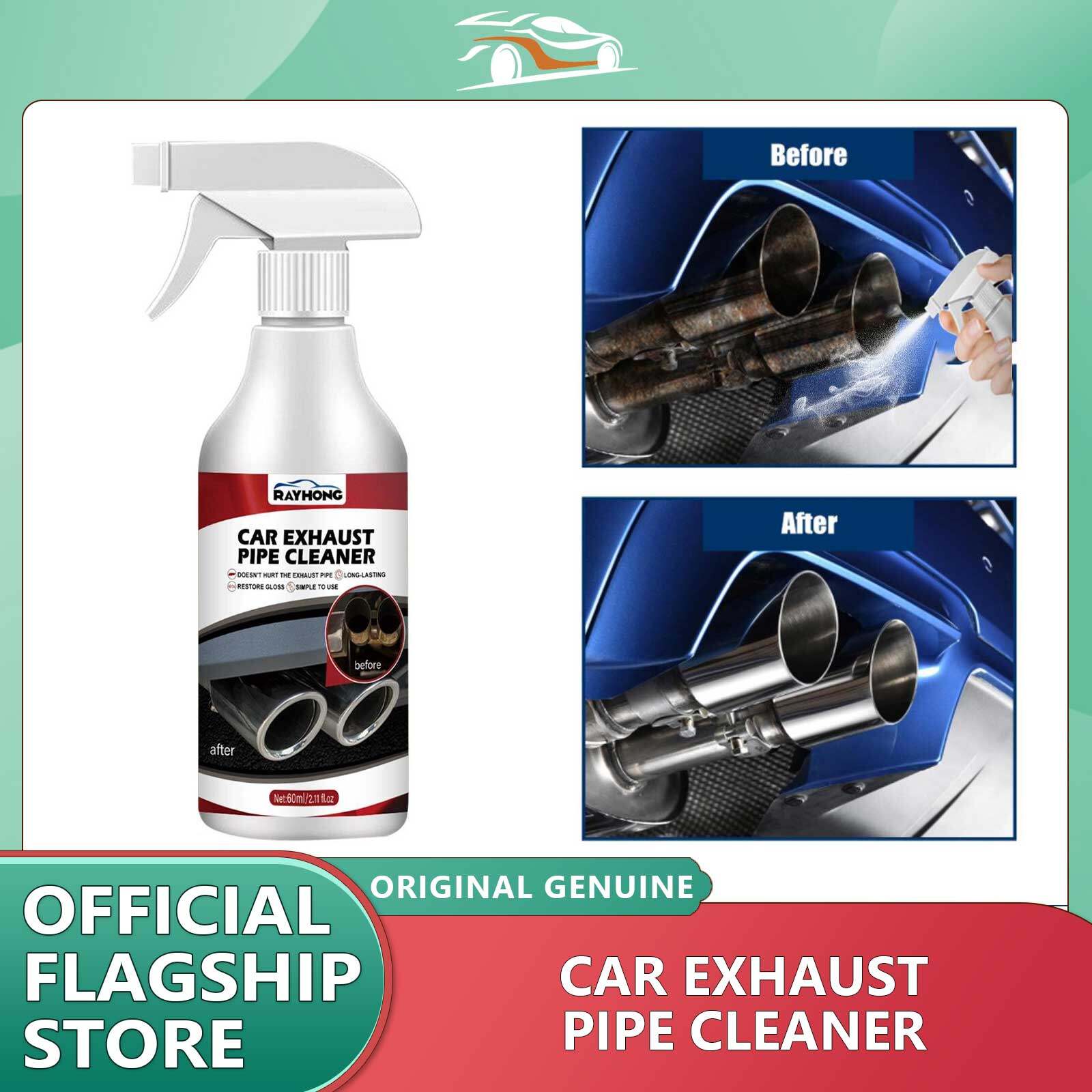 Rayhong Exhaust Cleaner Spray Cleaner Spray For Car Motorcycle Metal Pipe Maintenance Exhaust Pipe Cleaner Spray Removes Rust And Grease 60ml Car Wash Supplies Automobile Exhaust Pipe Maintenance Rust Removal Automotive Cleaning Agent Car Accessories ราคา 219 บาท*ส่งฟรี