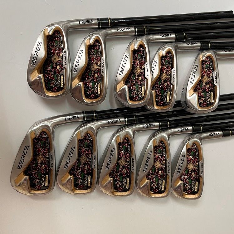 10pics HONMA Brand Golf Clubs BERES S-08 4Star Golf Iron Sets Graphite Steel Shaft with Headcover