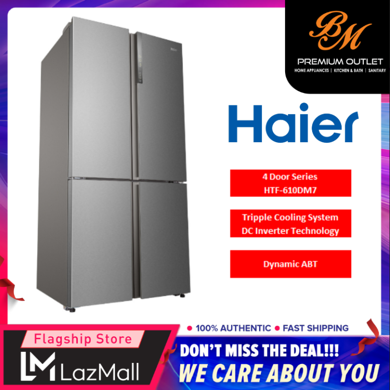 haier 516l 4 door inverter refrigerator hai hrfig525amgb