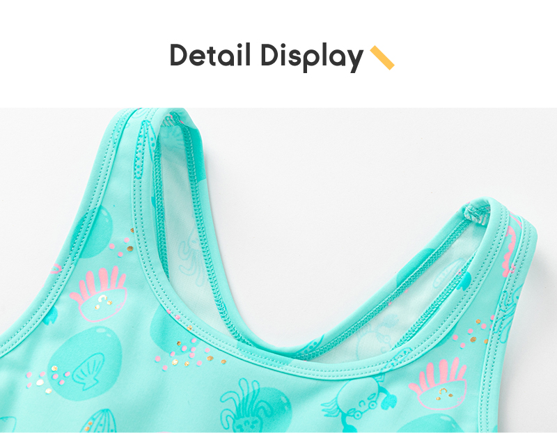 balabala Kids Swimsuit Quick-Drying Sunscreen Wetsuit For Girl 2025 New Summer Fashionable · v2