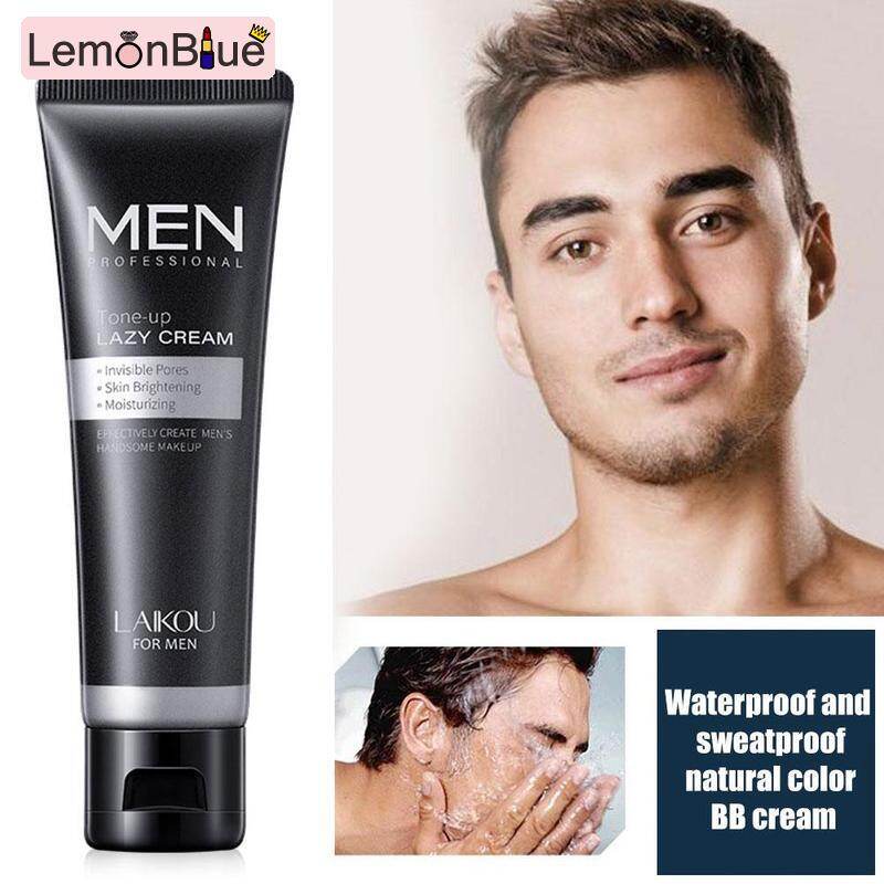 Gambar LemonBlue [La vis] Men\ s BB Cream Face Cream Natural Skin Care Men\ s Treatment Effective Sunscreen Foundation Face Makeup Base Skin Tone