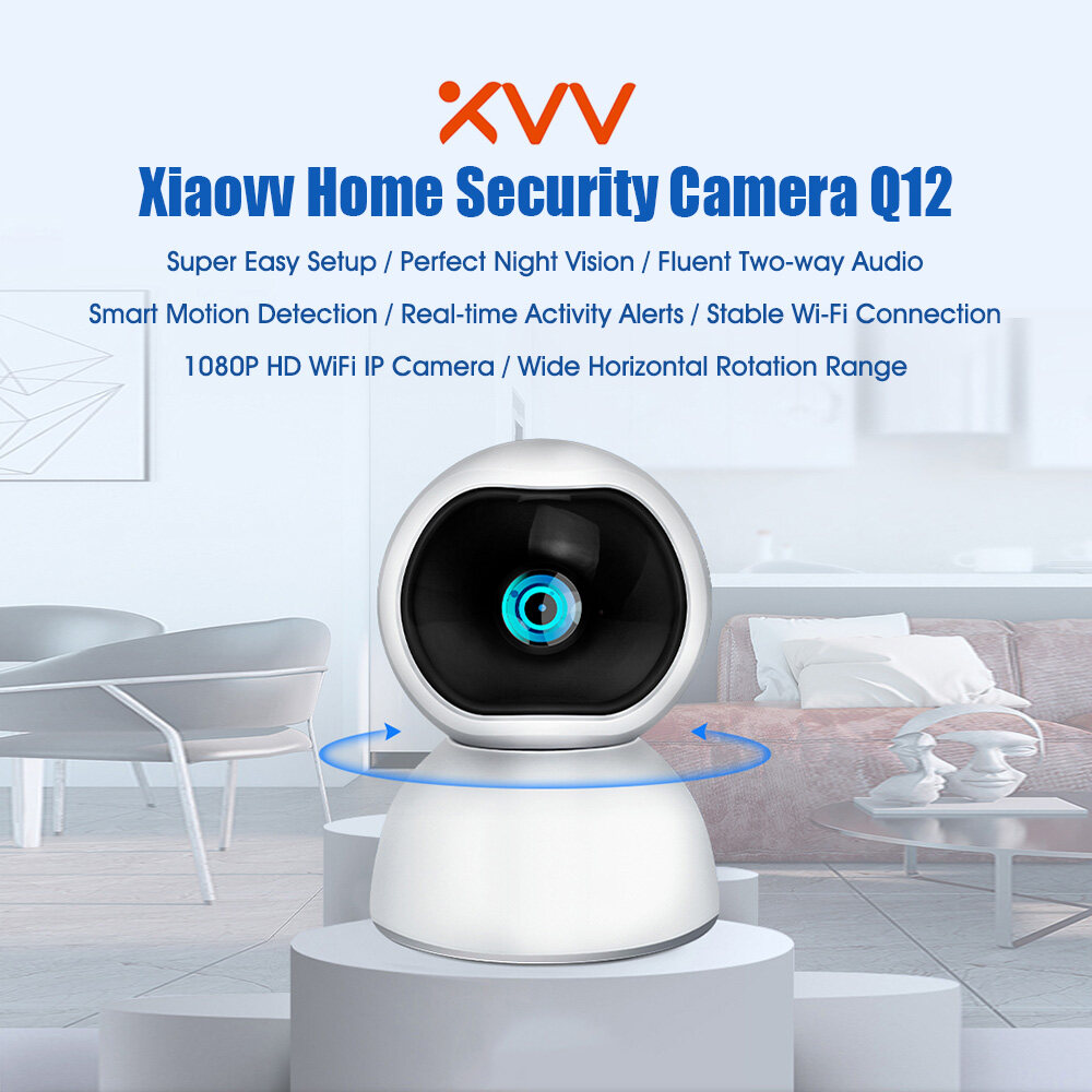 Camera An Ninh Gia Đình Xiaomi Phiên Bản Toàn Cầu MVT3820S-Q12 IP Camera Hệ Thống