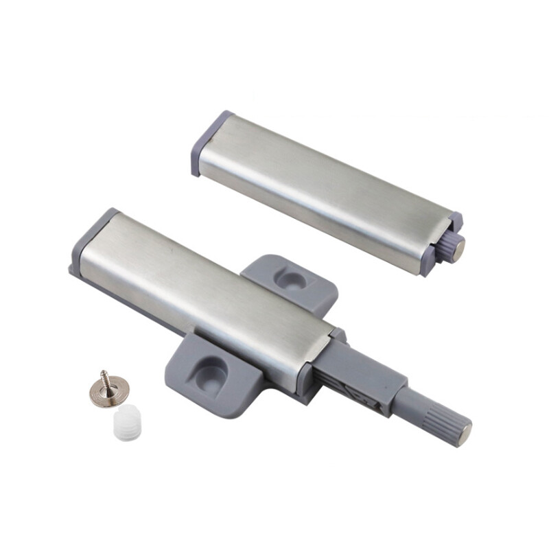 1 pc thép không gỉ đẩy mở tủ ngăn chặn cảm ứng dừng bếp vô hình tủ kéo