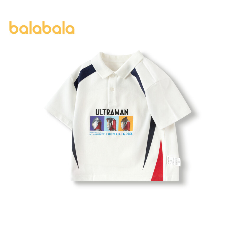 Balabala Boys T-shirt 2024 New cotton polyester comfortable summer look ราคา 537 บาท*ส่งฟรี