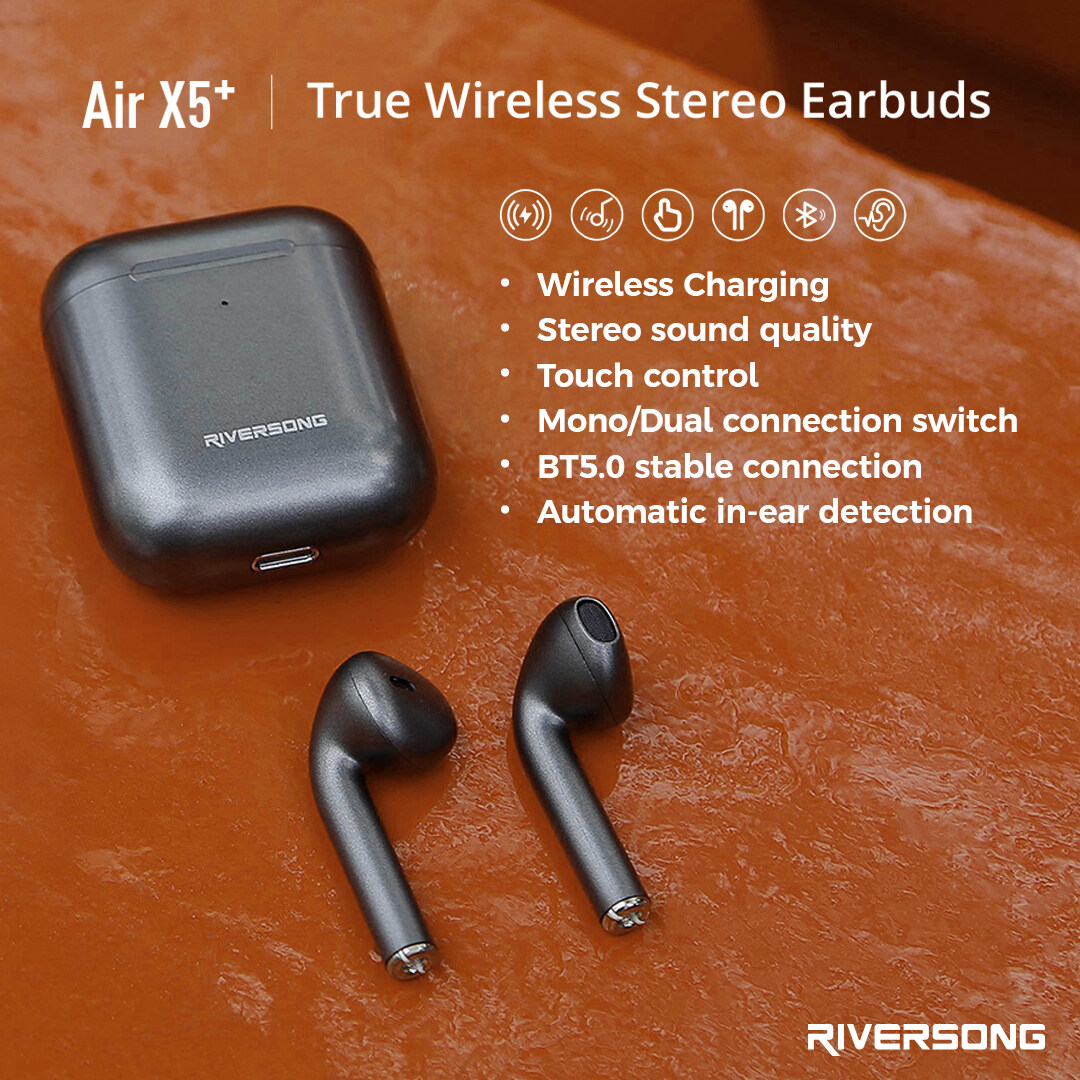 RIVERSONG-AIR-X5+-TRUE-WIRELESS-STEREO-EARBUDS