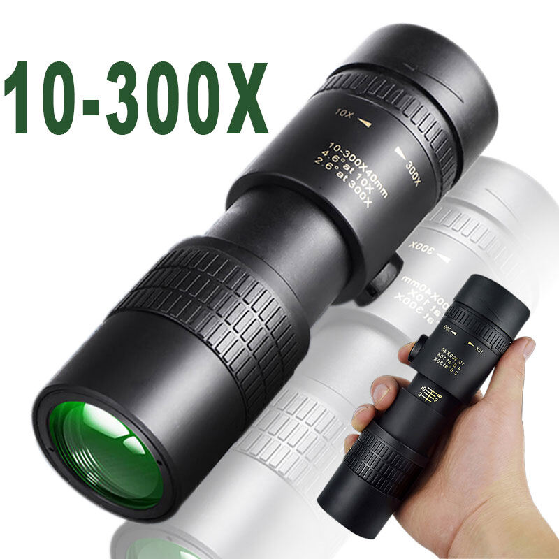 10-300X Long Range Professional Telescope HD Portable Powerful Binoculars Monocular Low Night Vision Zoom For Camping ราคา 282 บาท*ส่งฟรี