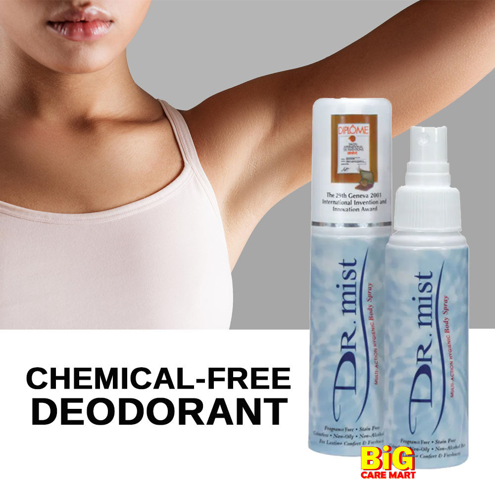 chemical free body spray