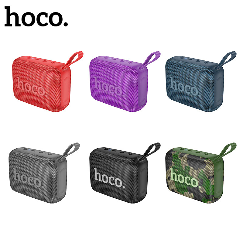 Hoco HC28 original 100% Portable Wireless Bluetooth 5.4 Speaker HD Stereo Surround Sound Subwoofer for iOS / Android Phone Support FM, TF card, USB flash drive, AUX, TWS ราคา 880 บาท*ส่งฟรี