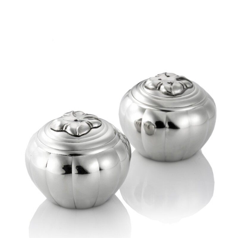 Gambar Royal Selangor Melon Extension Collection Pewter Salt and Pepper Shaker Gift