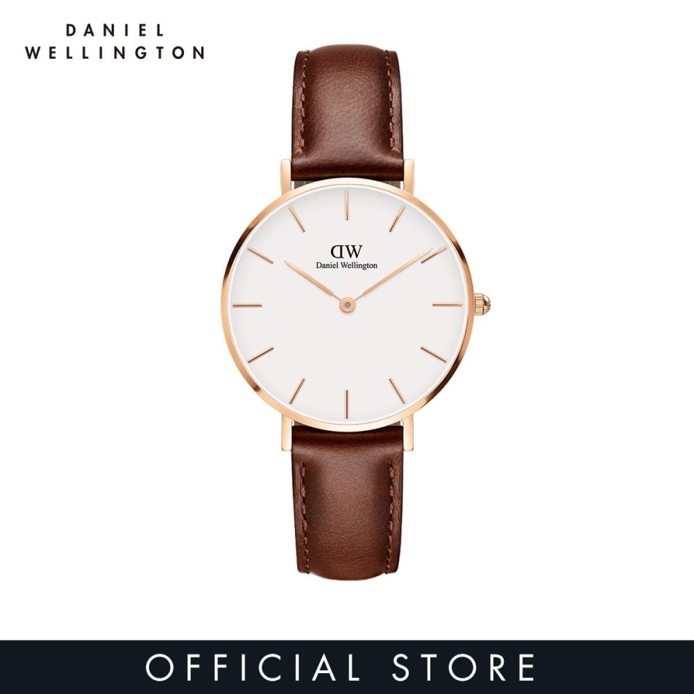 Daniel Wellington Petite St Mawes White Watch 28/32mm - Rose Gold - Watch for Women - Fashion Watch - DW Ofiicial - Authentic - jam tangan perempuan