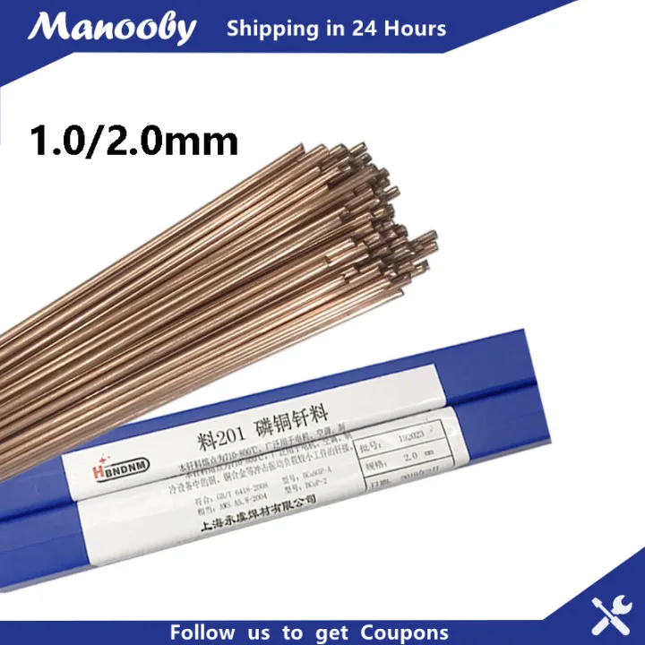 Manooby 10 chiếc que hàn 2mm/1mm que hàn Bộ Thanh hàn