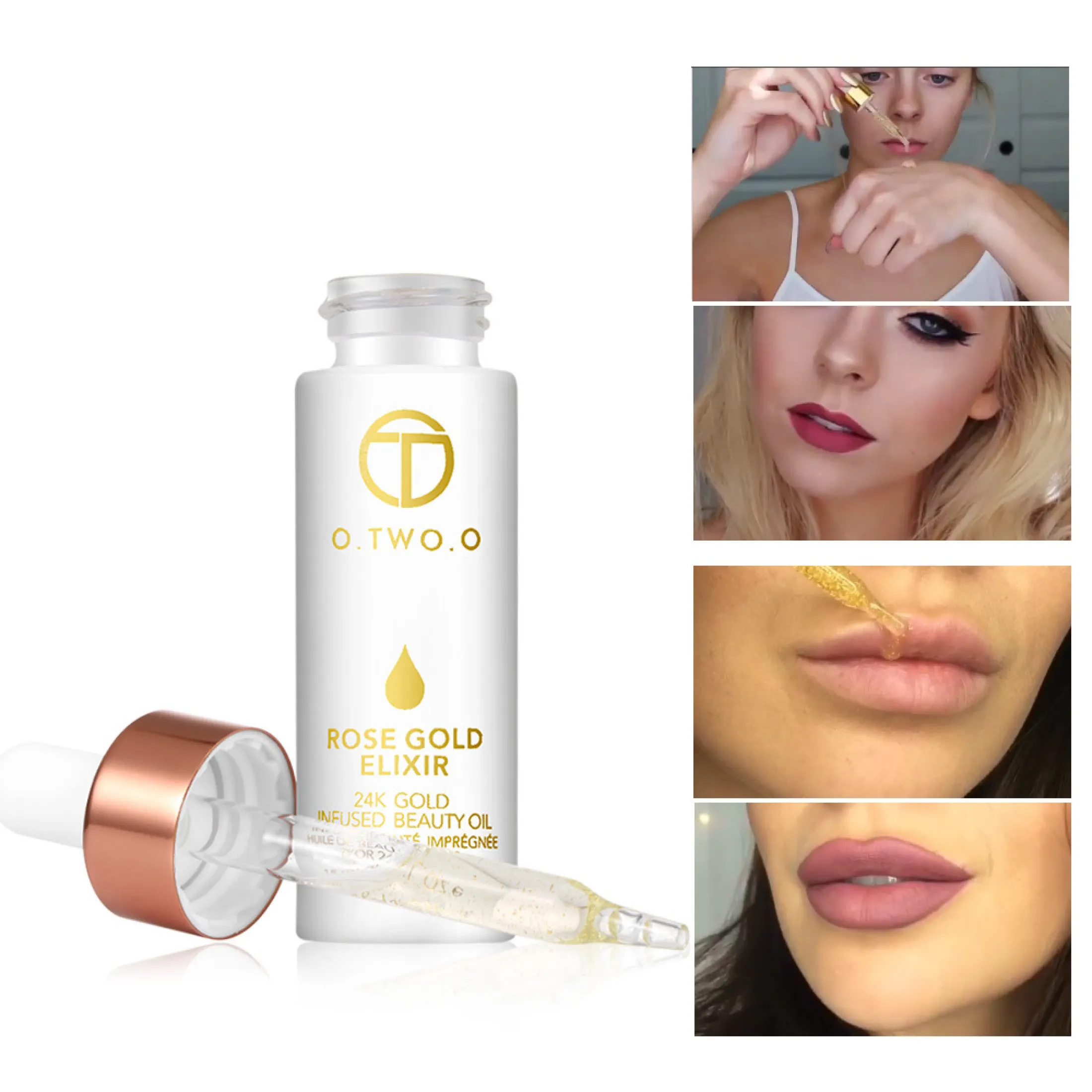 gold liquid makeup