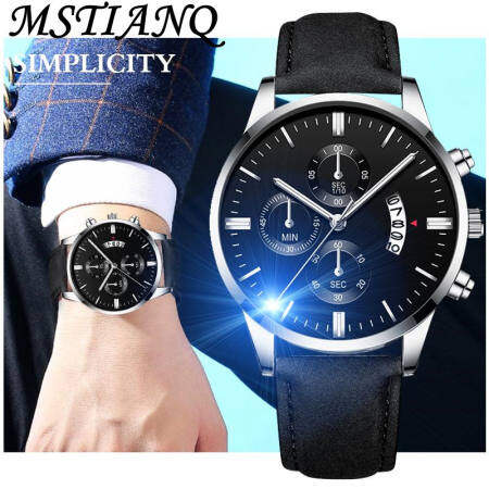 MSTIANQ Men's Multifunctional Quartz Watch