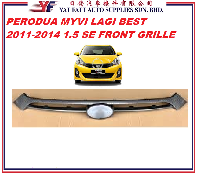 Perodua Myvi Lagi Best Icon 2011 2017 Front Bumper Bracket Original Lazada