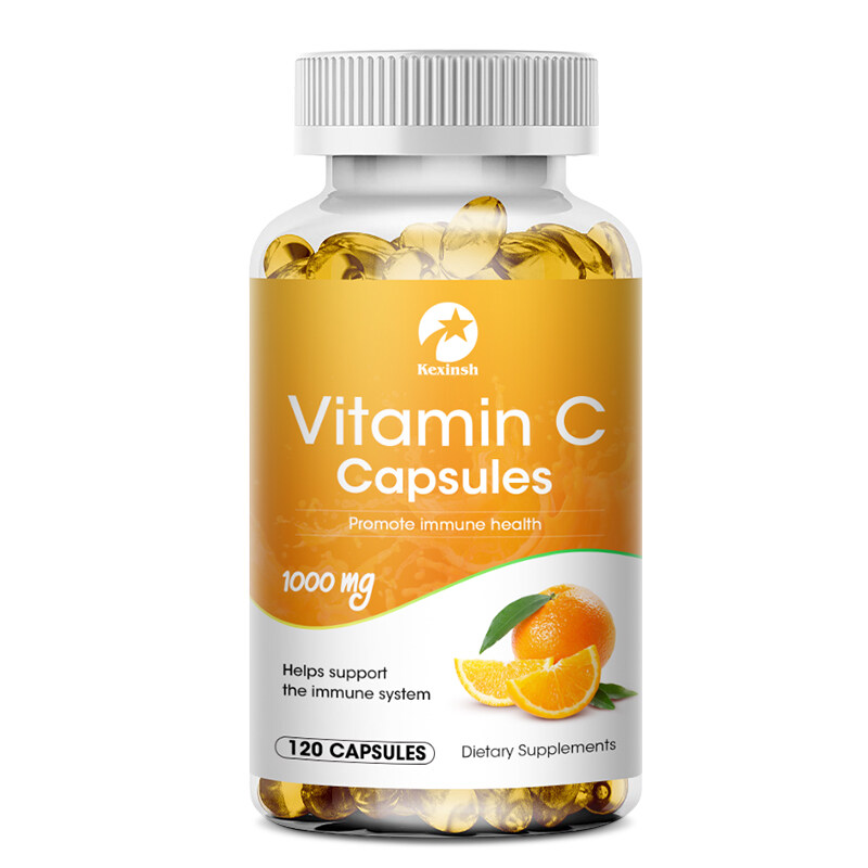 Viên nang vitamin C Hữu Cơ Collagen cải thiện khả năng miễn dịch kexinsh