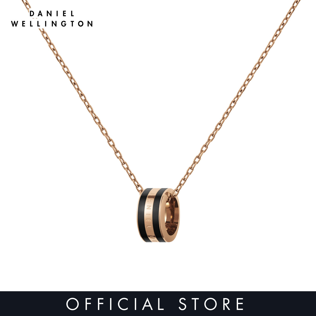 Daniel Wellington Emalie Necklace Rose gold - Necklace for women and men - Jewelry collection - Unisex