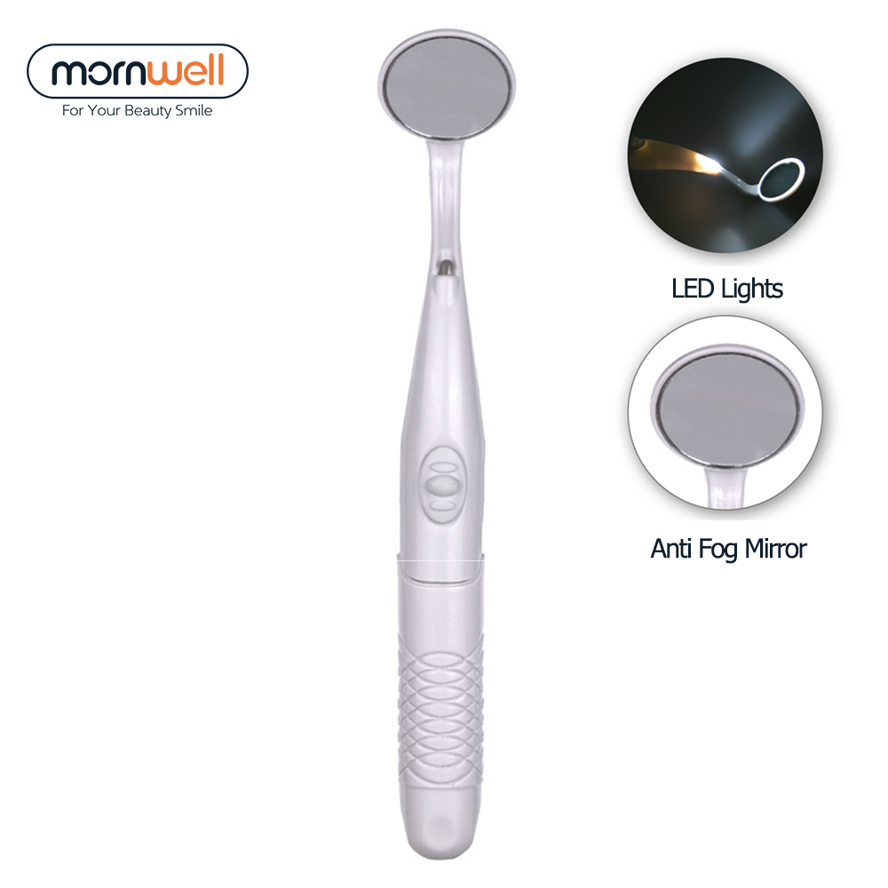 Đèn LED Chăm Sóc Sức Khỏe Răng Miệng Gương Miệng Răng Miệng, Dụng Cụ Chăm Sóc Răng Phát Sáng