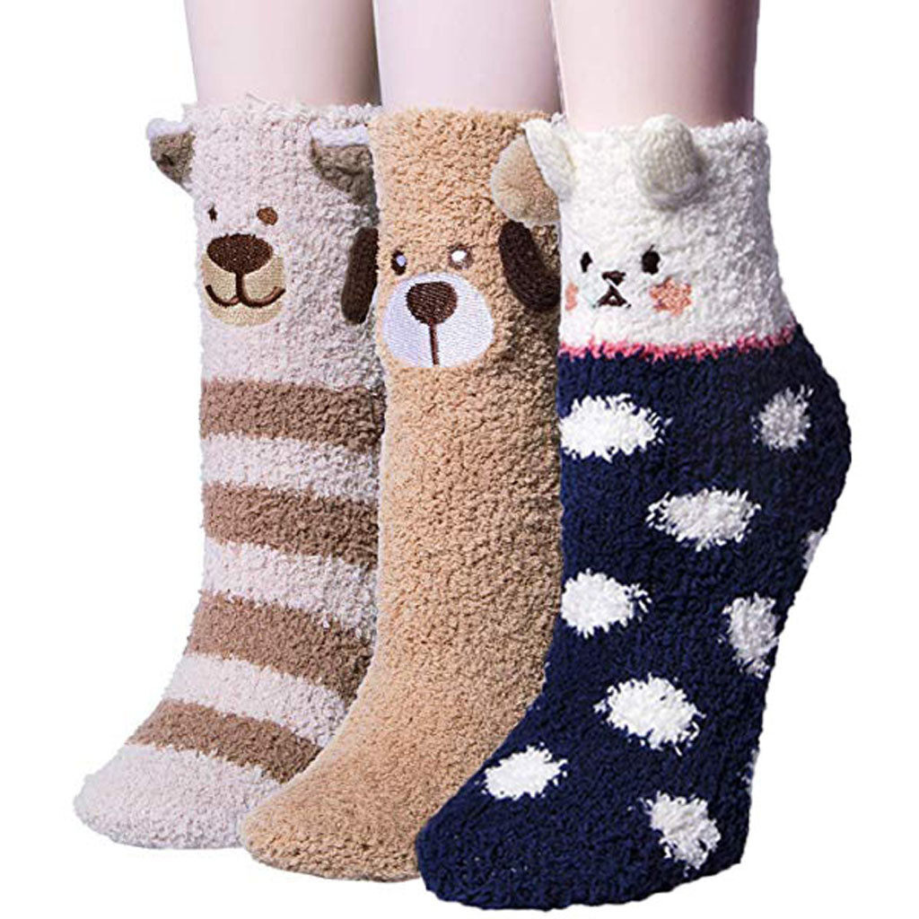 warm fuzzy socks for women