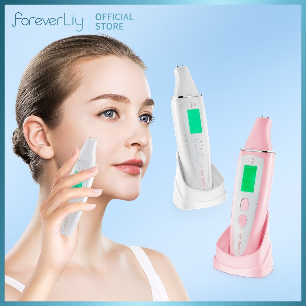 Led Display Skin Analyzer Skin Moisture Tester Skin Oil Test Meter