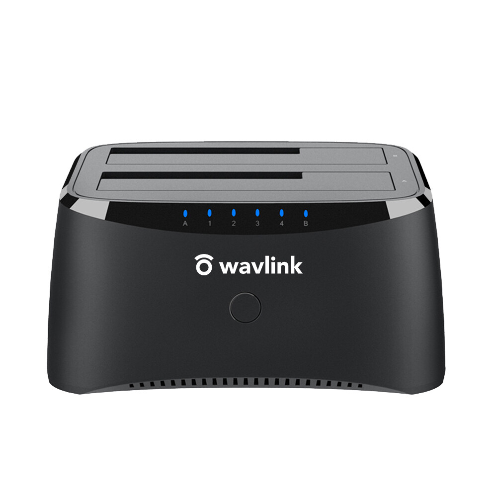 Wavlink USB 3.0 để Sata I II III Dual bay Ổ đĩa cứng gắn ngoài trạm nối