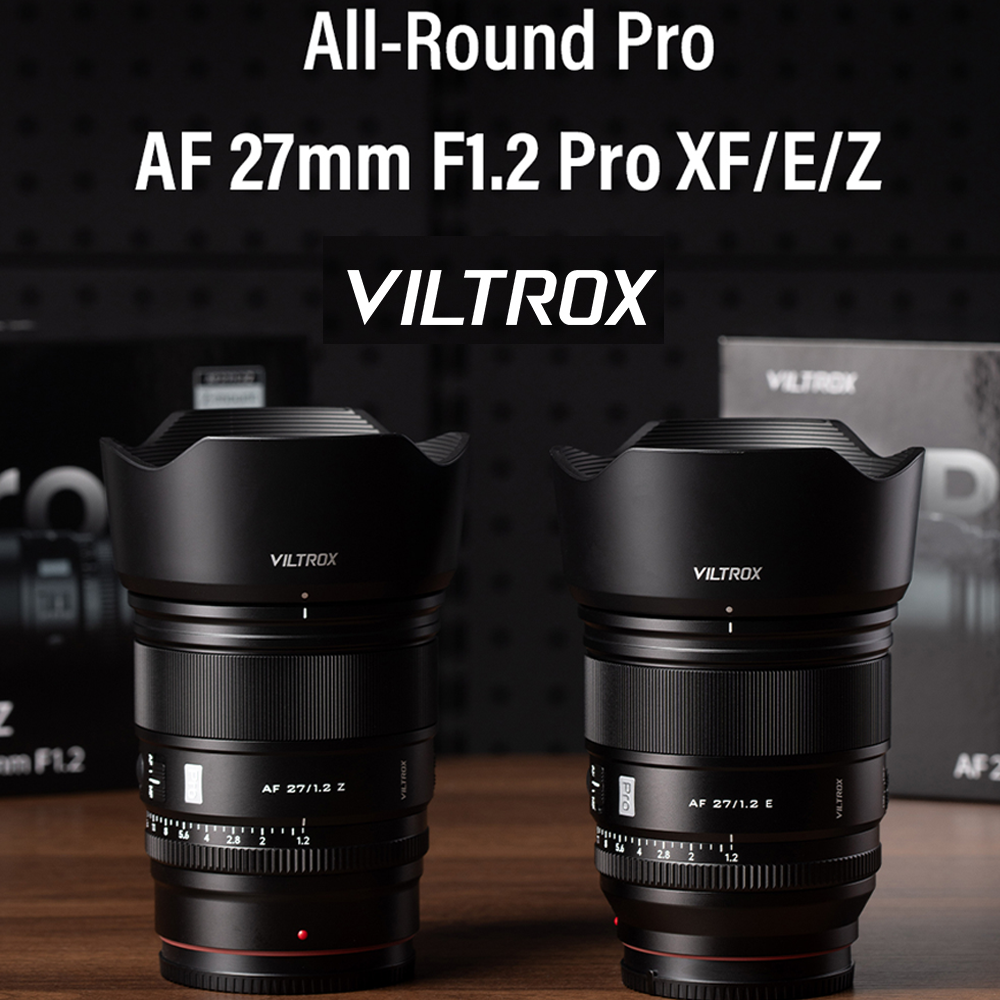 VILTROX 27mm F1.2 Pro Camera Prime Lens Fuji XF Sony E Nikon Z Large Aperture APS-C Auto Focus Lens 27mm f1.2 Sony lens ราคา 27,350 บาท*ส่งฟรี