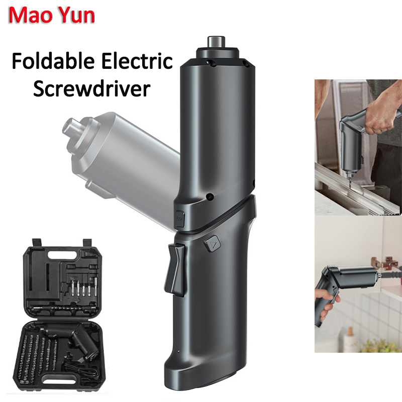 2/108 cái bộ tuốc nơ vít điện máy khoan thực tế không dây cầm tay sạc không dây sạc usb tiện dụng 3.6v dụng cụ điện