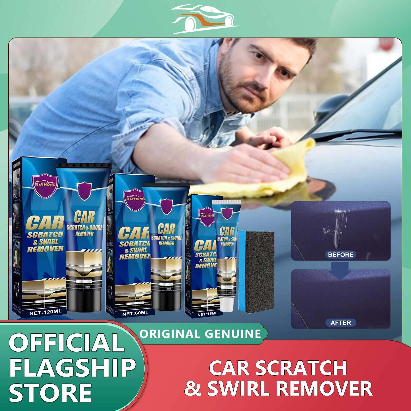 Rayhong Car Scratch and Swirl Remover Auto Scratch Repair Tool Car Scratches Repair Polishing Wax Anti Scratch Car Accessories Car Styling Wax Car Paint Scratch Repair Wax Anti Scratch Cream Car Paint Repair Auto Swirl Remover Scratches Repair Tool ราคา 134 บาท*ส่งฟรี