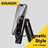 Essager 4 Trong 1 Mini Selfie cầm tay Stick Quad-Chân giá đỡ điện thoại Chủ Selfie Stick Hidden Bốn Chân Cấu Trúc Tripod DSLR Chế Độ bluetooth không dây có thể tháo rời Từ Xa Cho iPhone Samsung Huawei Xiaomi