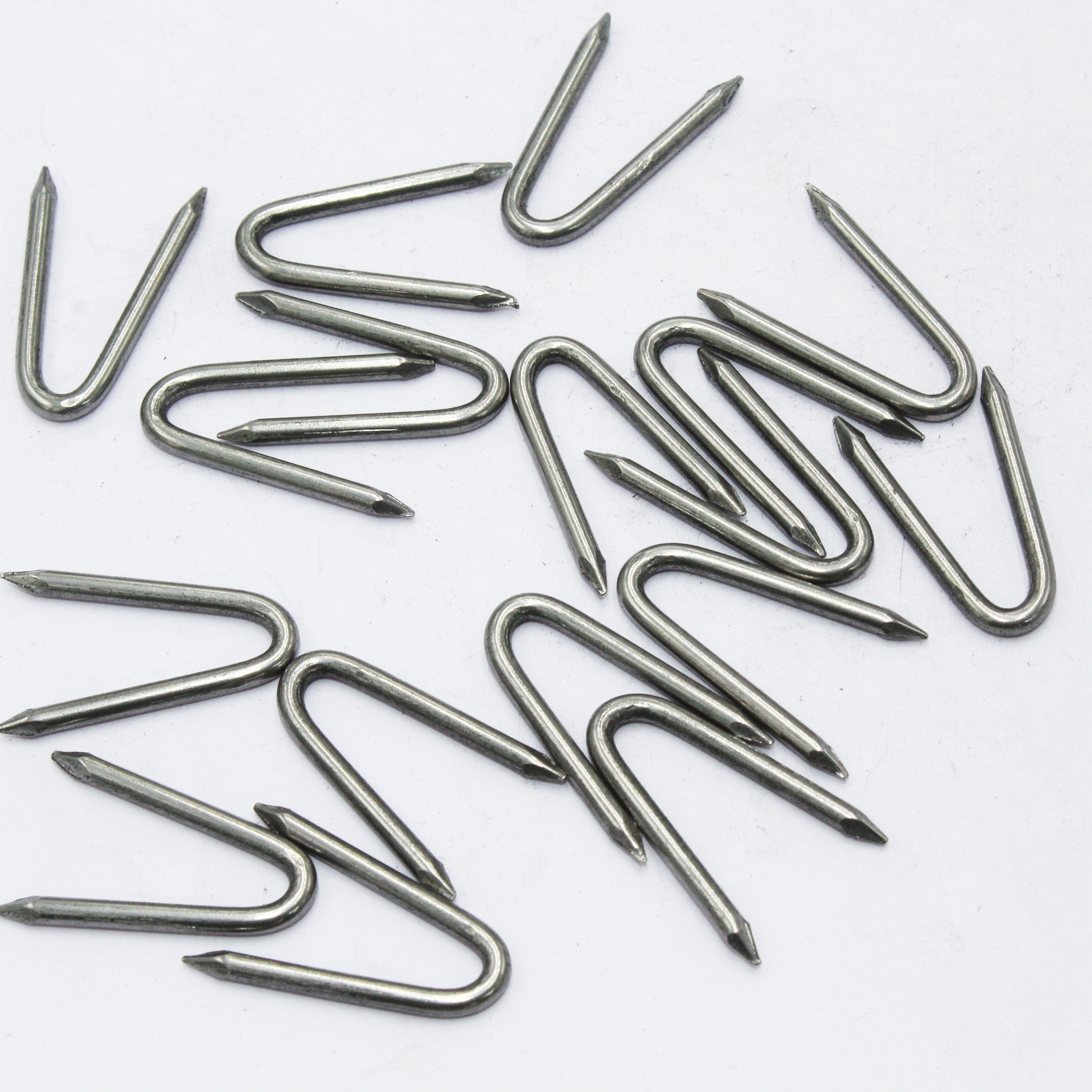 Riding nails/bending nails/fastening nails /U-shaped nails/nails/nails /V-shaped  nails 1 inch / inch /6 minutes | Lazada PH