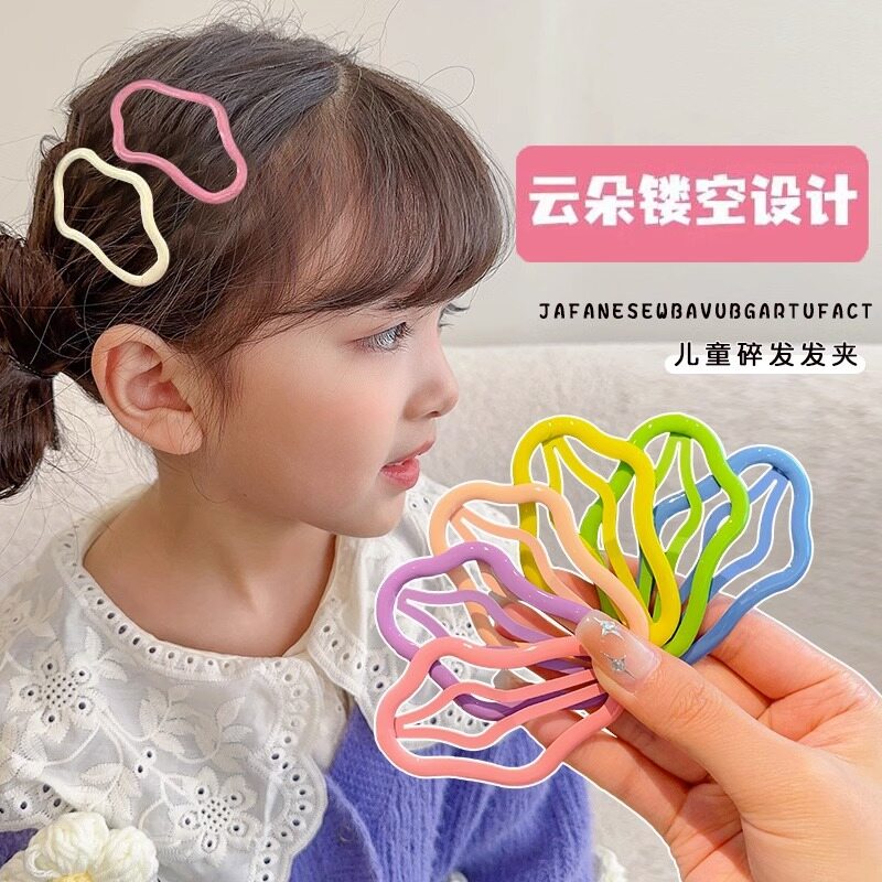 Đám mây Kẹp tóc Thời trang mới đầy màu sắc đám mây BB Clip tóc gãy bên kẹp tóc cho cô gái tóc phụ nữ Phụ Kiện