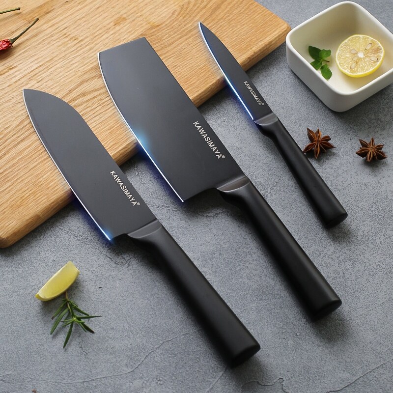 Gambar Sichuan island house home kitchen knife super fast sharp chef special Japanese slice cutting tool kit kitchen chopping vegetables fruit knife