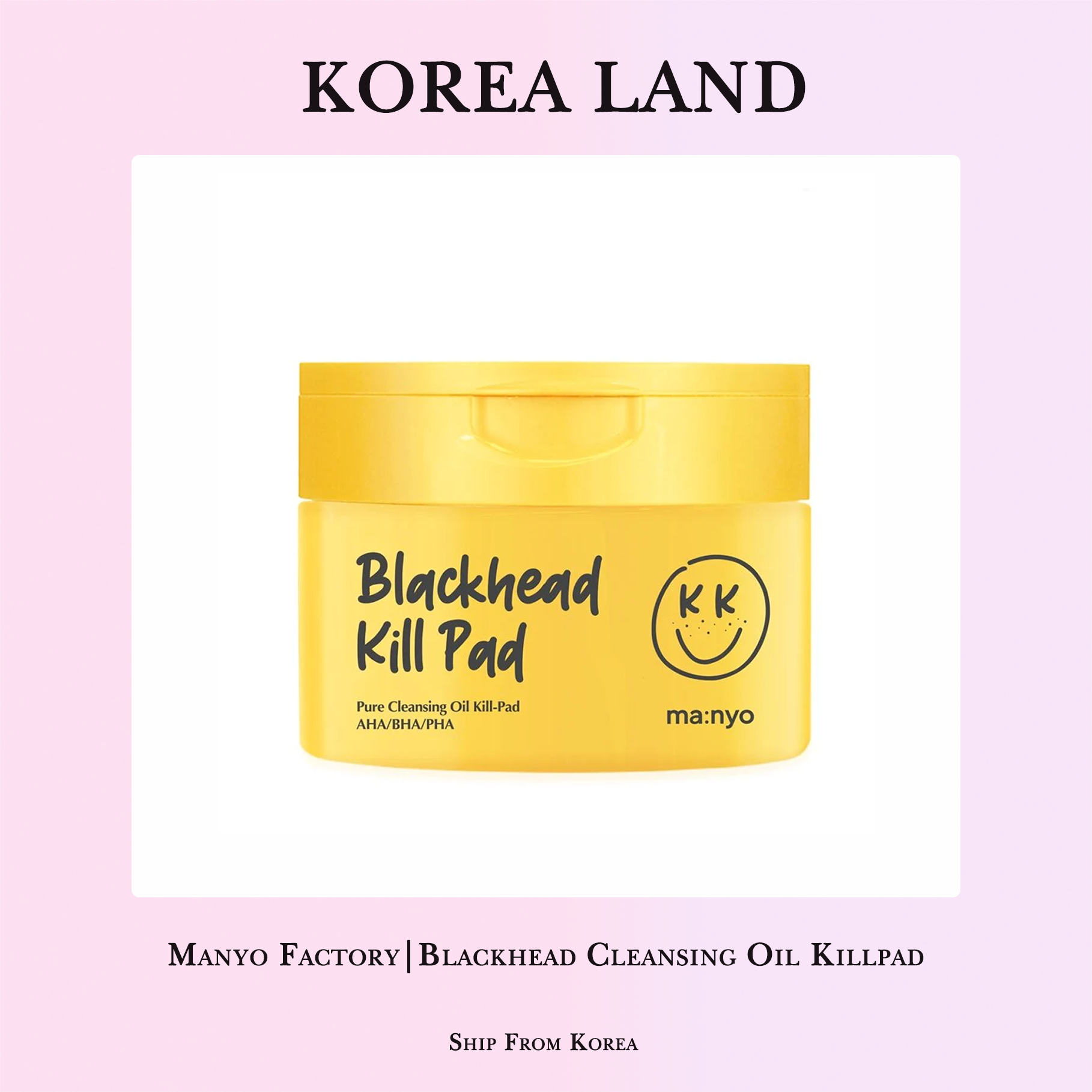 Manyo Factory | mụn đầu đen tinh khiết dầu tẩy trang killpad