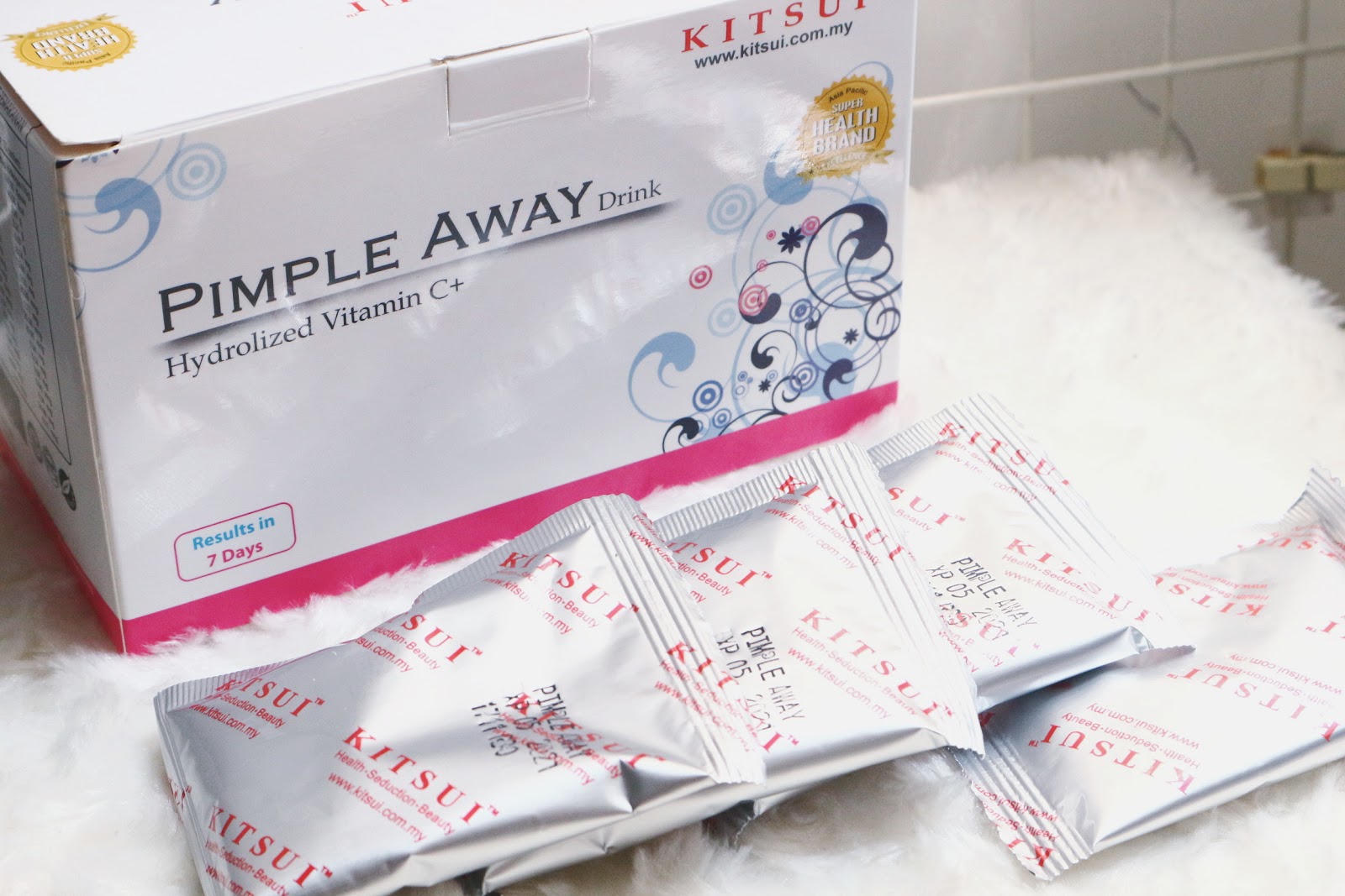 Kitsui Pim Pal Away 10g X 15s Sachets Prevent And Eliminate Acne Lazada
