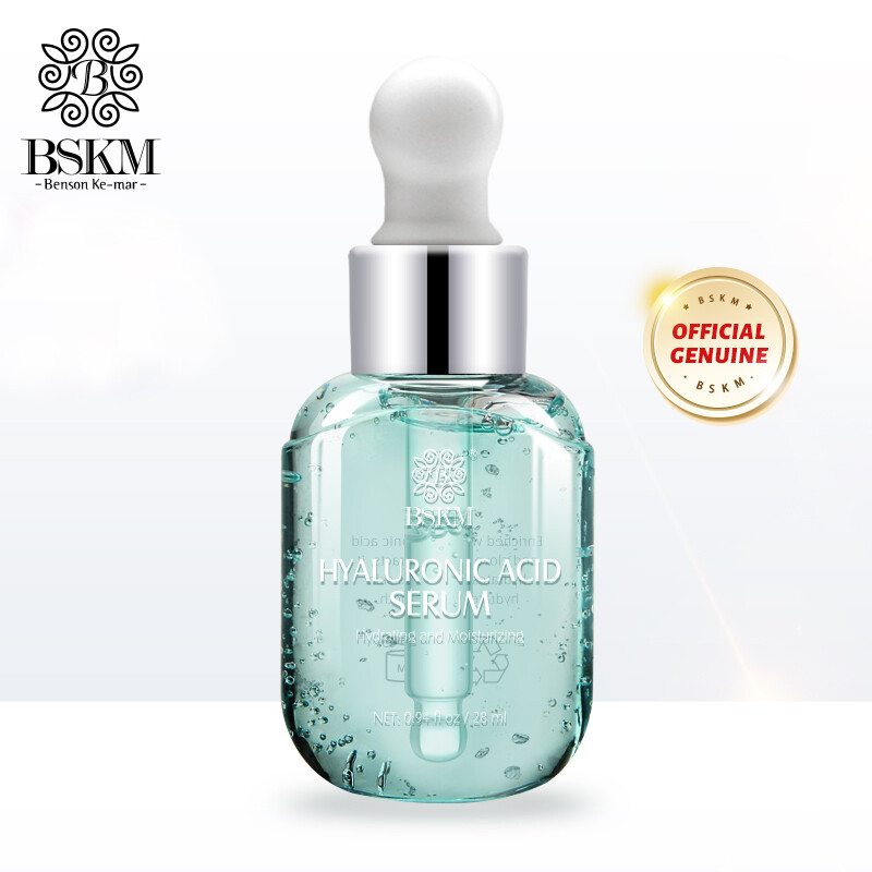 Gambar BSKM Hyaluronic Acid Serum 28ml Face Serum Face Essence Collagen Anti aging Fade Fine Lines Repair Skin Care Beauty