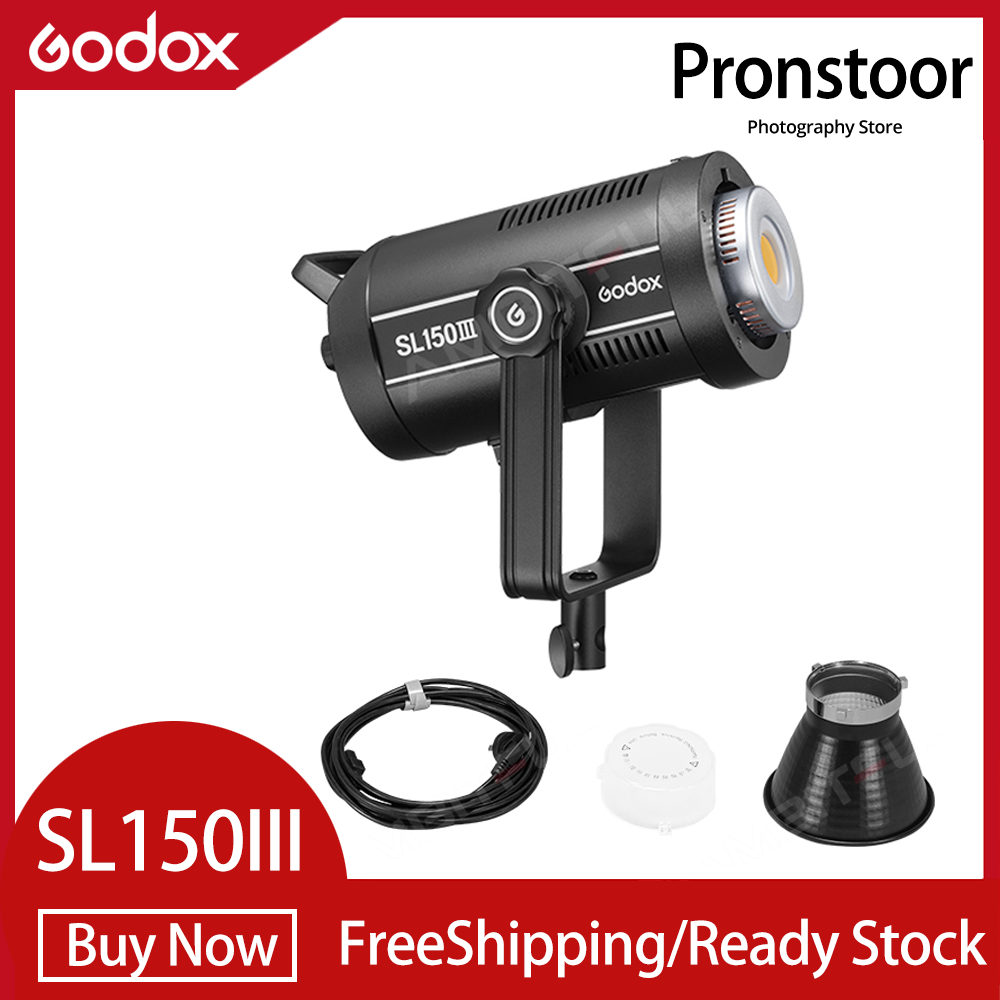 Godox SL150III SL-150W III LED Video Light 150W Bowens Mount Daylight Balanced 5600K 2.4G Wireless X Systemfor Interview ราคา 10,156 บาท*ส่งฟรี
