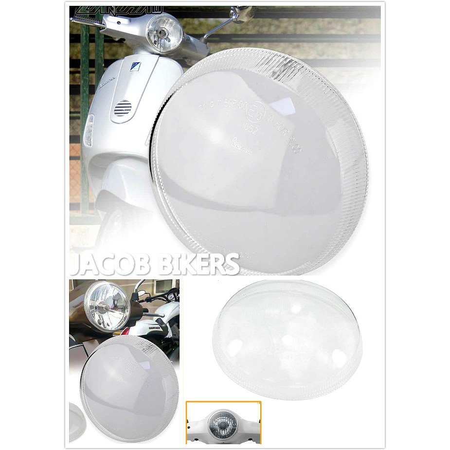 Cubierta Protectora De Faro Transparente Para Vespa LX150 Y LX125 2017-2019 | Plástico | Fácil Instalación