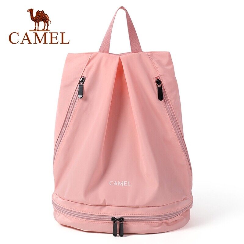 CAMEL Swimming Backpack Dry and Wet Separation Waterproof Storage Bag Sports Swimming Bag ราคา 373 บาท*ส่งฟรี