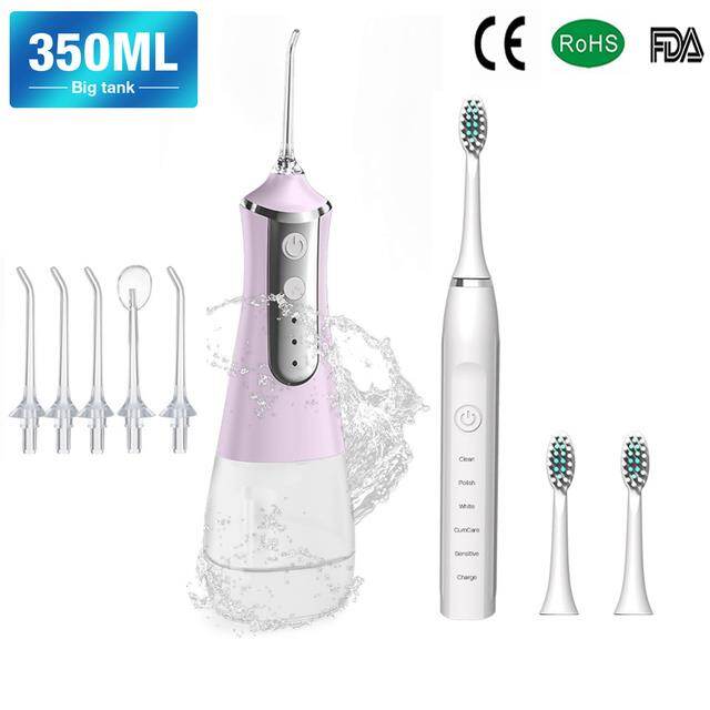Gambar ?Ready? Powerful Dental WaterPick Flosser Mouth Washing MachineOral Irrigator forDental Cleaning Health