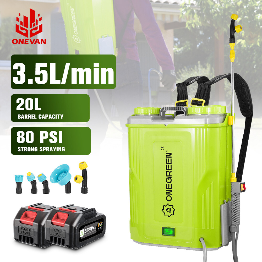 20L Electric Sprayer Electric Garden Sprayer Cordless Power Irrigation Sprayer Gardening Tools For 18V Battery ราคา 1,645 บาท*ส่งฟรี